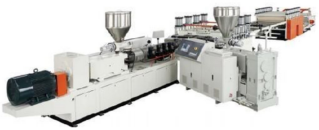 WPC/PVC結(jié)皮、自由發(fā)泡板生產(chǎn)線(xiàn)